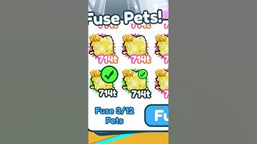 Best way to get rainbow doodle unicorn (fuse method) #roblox