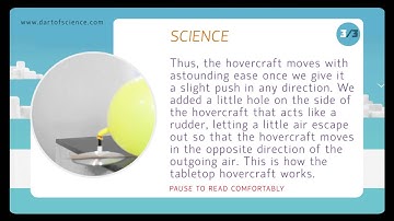 Science Behind our How to make a Hovercraft | With Forward Thrust