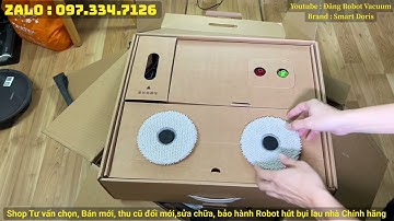 Robot Tự Giặt dẻ lau xoay lau có sạch không ? Review and Test Ecovacs deebot X1 Tubo , X1 omni, T20