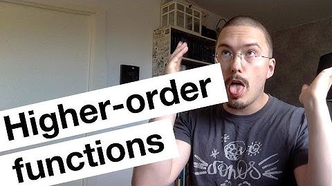 Higher-order functions - Part 1 of Functional Programming in JavaScript