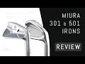 Miura CB-301 & MC-501 Irons Review