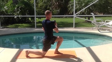 Dumbbell Reverse Lunge and Rotation: Strength, Balance and Core in One Movement