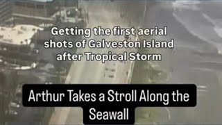 Aerials: Arthur along the Seawall