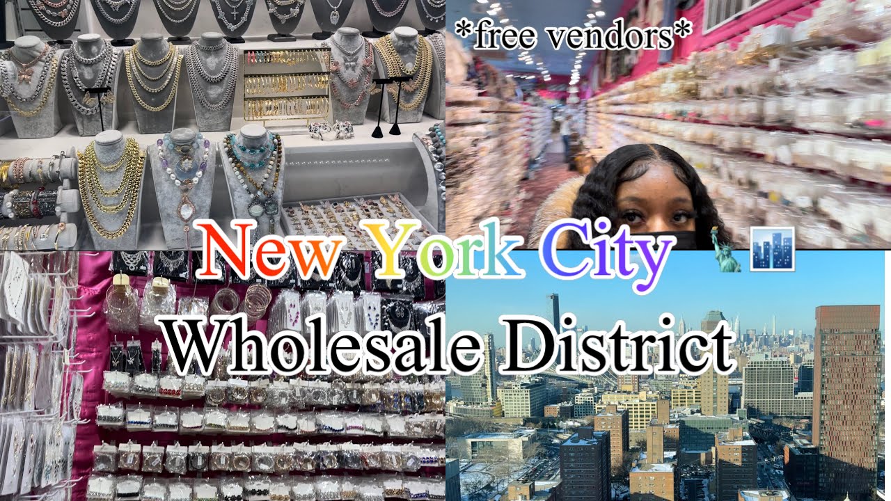 I WENT TO THE LARGEST WHOLESALE DISTRICT IN NYC FREE VENDORS FOR YOUR