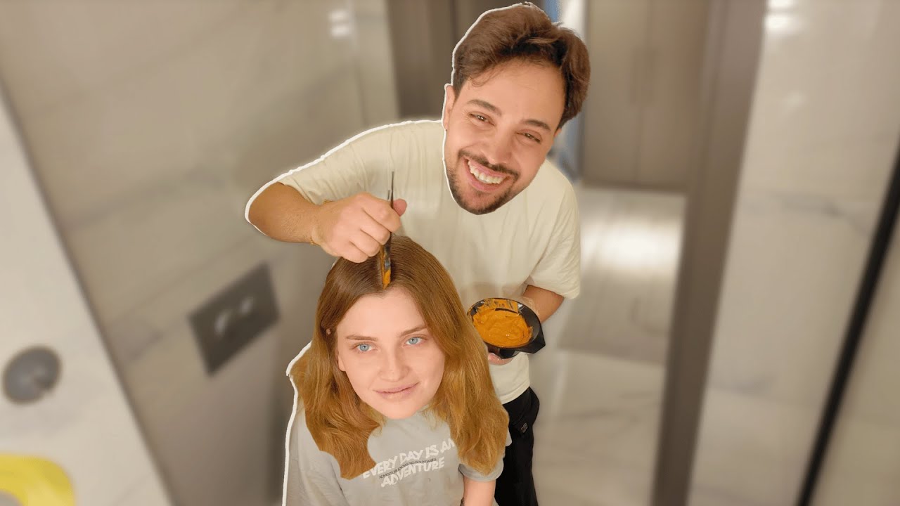 Yaren'in Saçlarını YENİ RENGİNE Boyuyoruz!