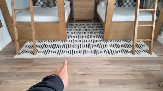 Safavieh Area Rug 8x10 - Tulum Collection - Large - Ivory & Black, Non-Shedding |QUICK OVERVIEW|