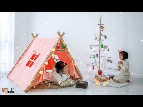 Video: Gỗ hoàng dương để bàn cho Giáng sinh - Trang trí Giáng sinh bằng gỗ hoàng dương cho không gian nhỏ