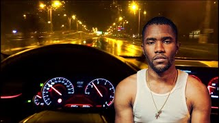 Frank Ocean - Blonde But You're Driving At Night In The Rain (Full Album)