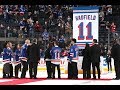 Vic Hadfield's Jersey Retired by New York Rangers | Full Ceremony