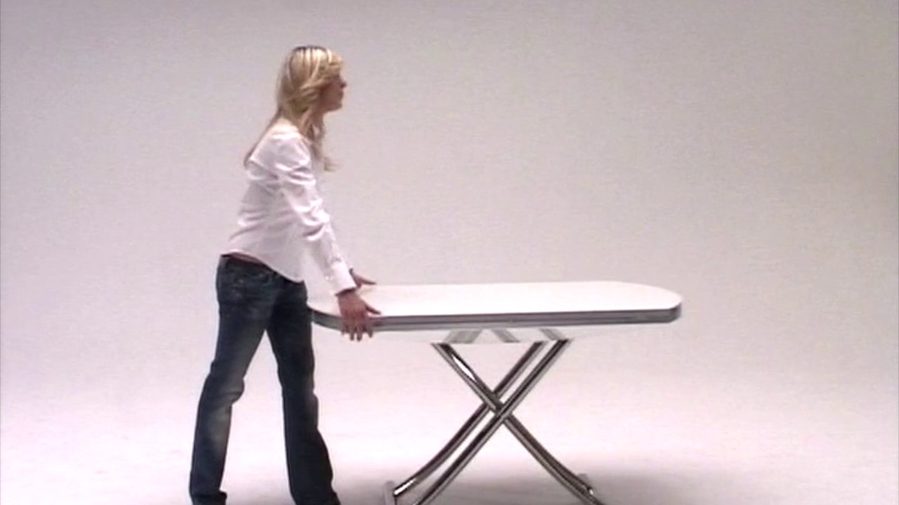 Scalea Round Expanding Coffee Table to Dining Table