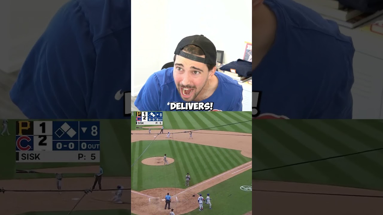 Реакция болельщика «Кабс» на игру «Пиратов»!