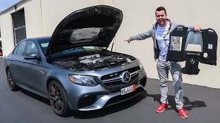 MAKING MY MERCEDES AMG E63S 750HP!!