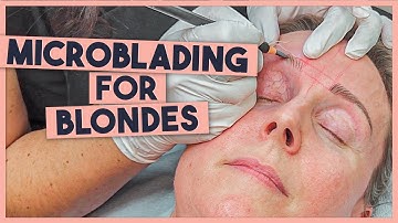Microblading For Blondes: Before And After Transformation - Review 1 | The Midlife Gal