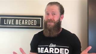 Beard Routine Sped Up | Wash, Oil, Butter, Wax