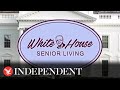 Trump trolls biden with white house senior living ad where residents feel like presidents