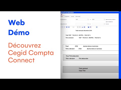 Cegid Compta Connect : Gérez votre comptabilité en 2 clics | Web démo | Cegid