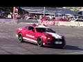 2015 Mustang Ford Racing School Ride along, drifting SEMA 2014  Mustang Connection