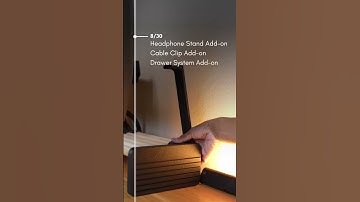 Every release made the desk shelf a bit more flexible and useful. Here’s the timeline 🗓️ #3dprint