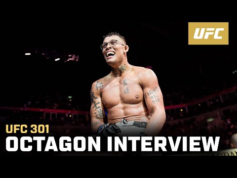 Caio Borralho Octagon Interview  UFC 301