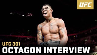 Caio Borralho Octagon Interview | UFC 301