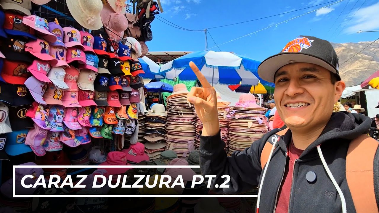 Esto es lo que venden en una FERIA DOMINICAL en la CIUDAD DE CARAZ