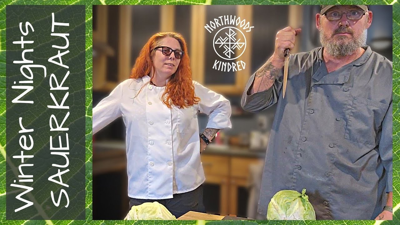 Making Sauerkraut for Winter Nights // Norse Pagan Gathering // Oktoberfest
