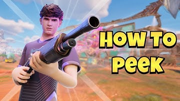 How To Peek Correctly in Fortnite 🔍