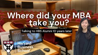 SHOULD I DO AN MBA? Talking to Harvard Business School Alumni about the value of an MBA (Vlog)