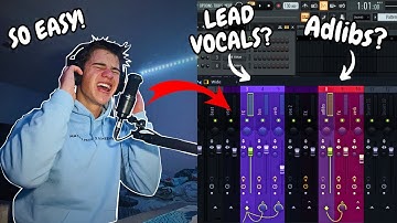 How To Route Tracks/Busses For Recording Vocals In FL Studio!