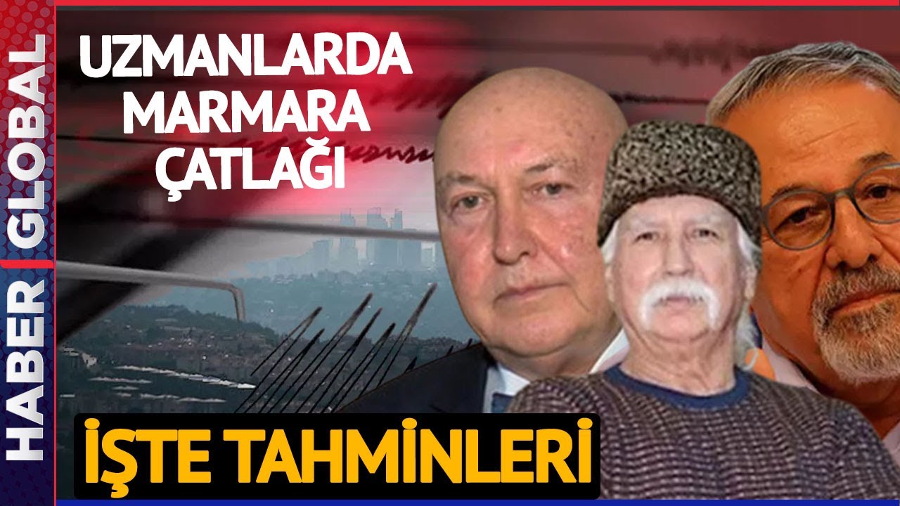 ⁣Marmara Depremi Uzmanları Böldü! Deprem! Naci Görür, Ahmet Ercan, Şener Üşümezsoy... İşte Tahminleri