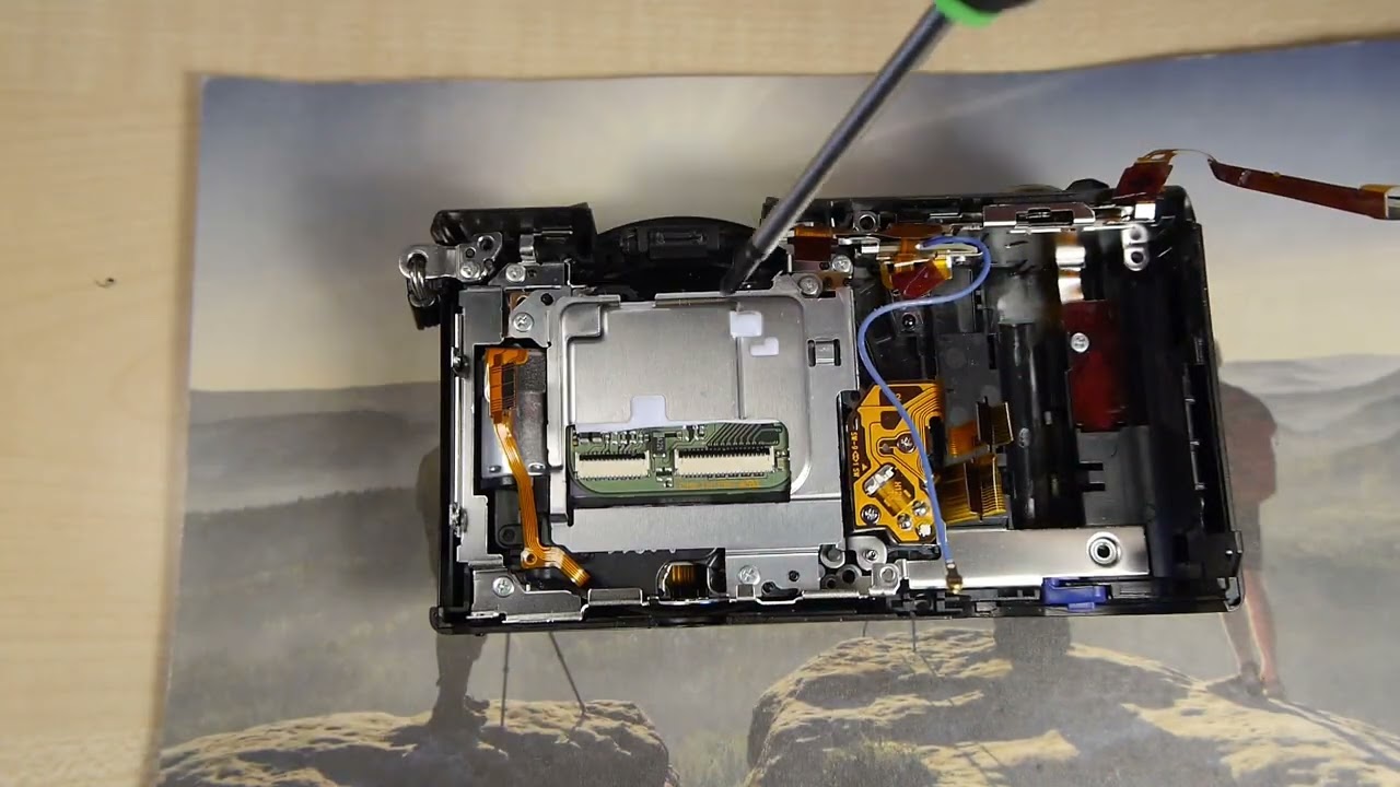 Modding the Sony A5000 to Astro for David. Disassembly Guide - YouTube