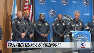 West Memphis, Crittenden says crime has 'No Boundaries'