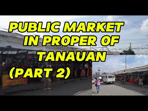 Public Market in Tanauan City Proper: Part 2 - Exploring More of the Local Market Scene
