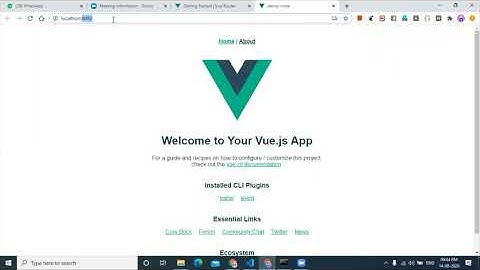 Vue Router || Introduction to Vue.js || College Time || 4-Week Web-Development Boot Camp