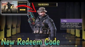 Call Of Duty Mobile Redeem Code | Codm Codes 2022 | Today Redeem Code Codm | New Redeem Code Codm