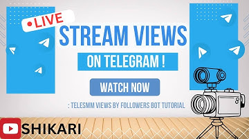 How to Boost Telegram Live Stream Views Instantly? 🎥🚀 | SHIKARI | TeleSmm Bot Tutorial | #telegram