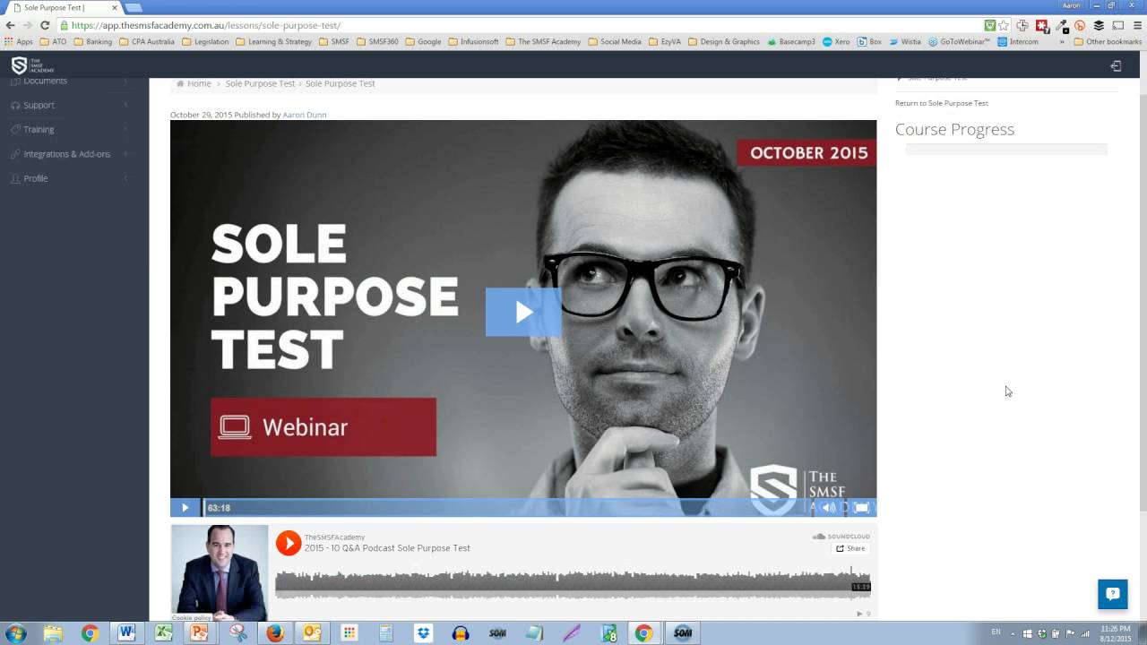 Courses and CPD register