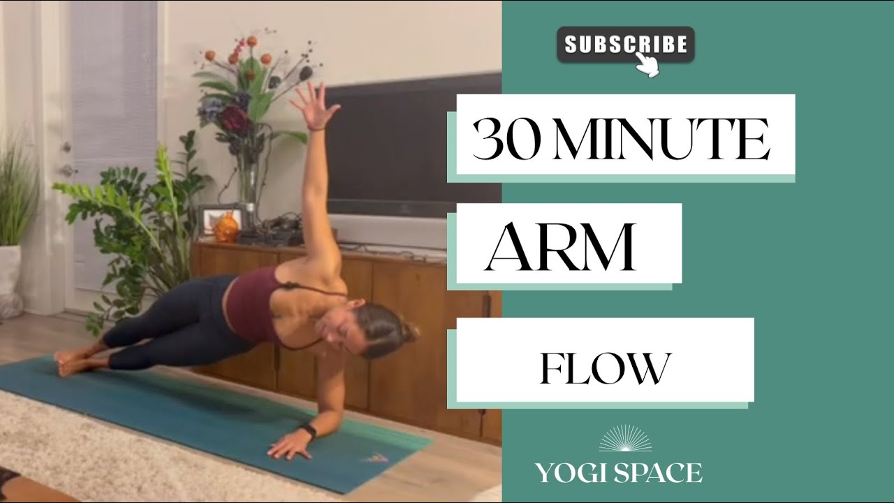 Build Arm Strength + Muscle | 30-Min Power Yoga - YouTube
