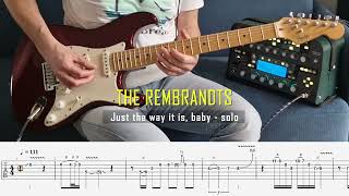 The Rembrandts - Just the way it is, baby Solo Cover #5