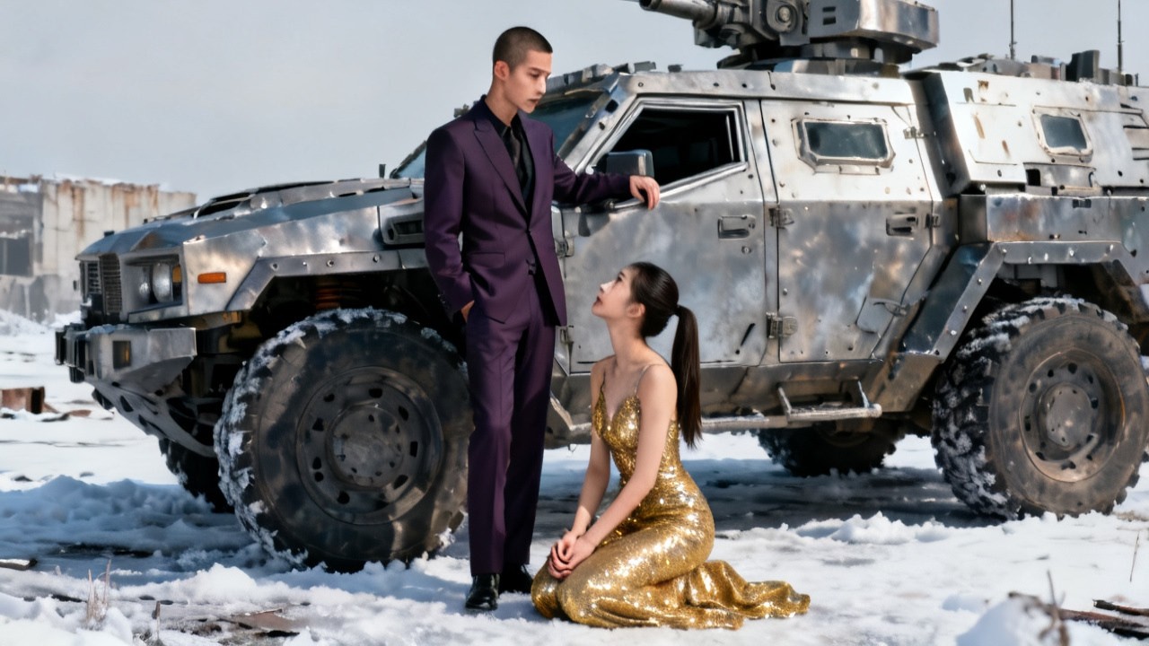 In an extreme freezing apocalypse, beautiful female CEOs beg to