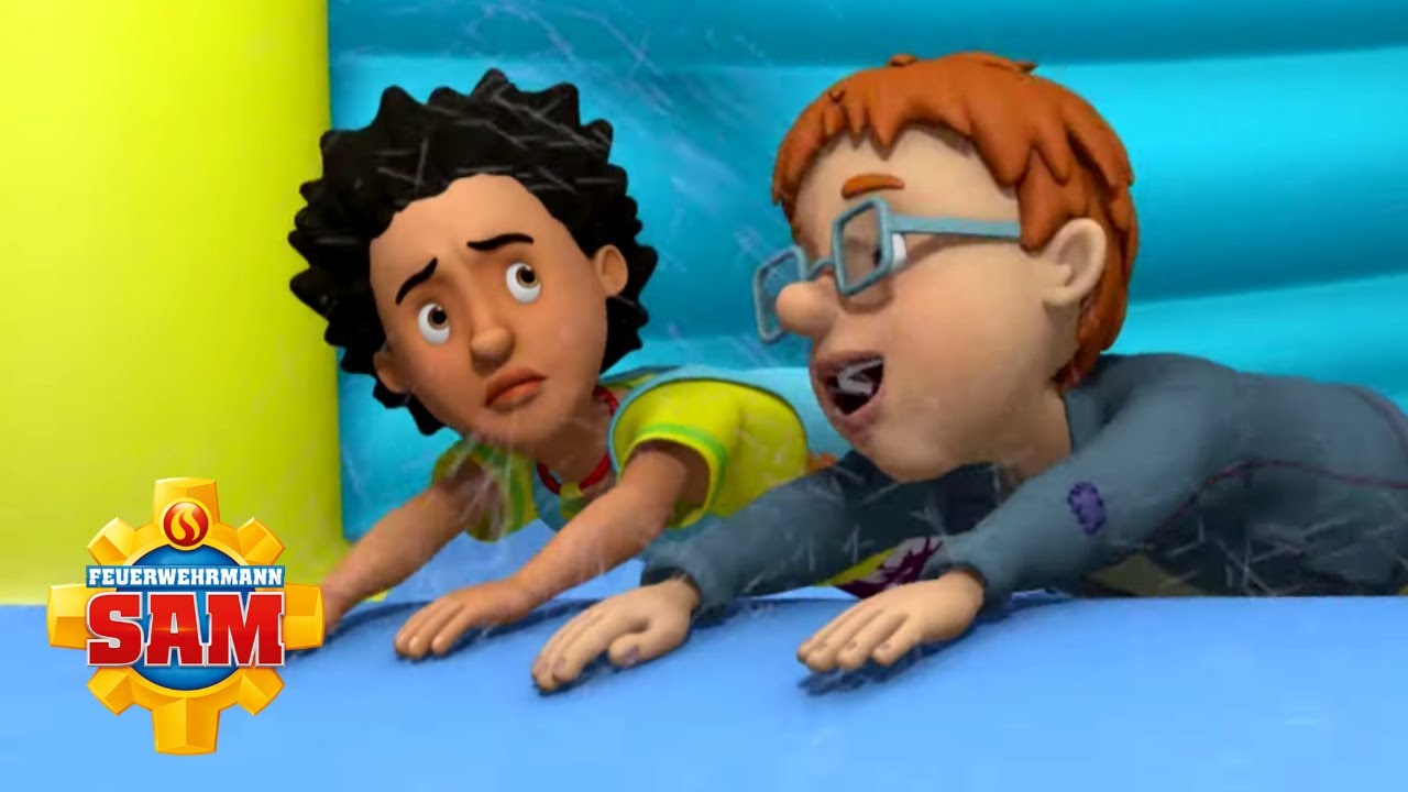Feuerwehrmann Sam | Mandy & Norman springen weg! | Wasserrettungen | Cartoon für Kinder