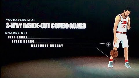 NBA 2K23 Dell Curry 2-Way Inside-Out Combo Guard Build with 71 Badges #2k23 #nba2k