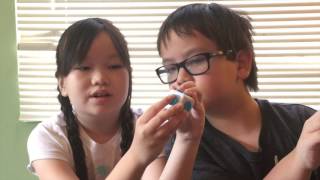 Toy Class with Amelia and Noah Review Fidget Spinners and Fidget Cubes.