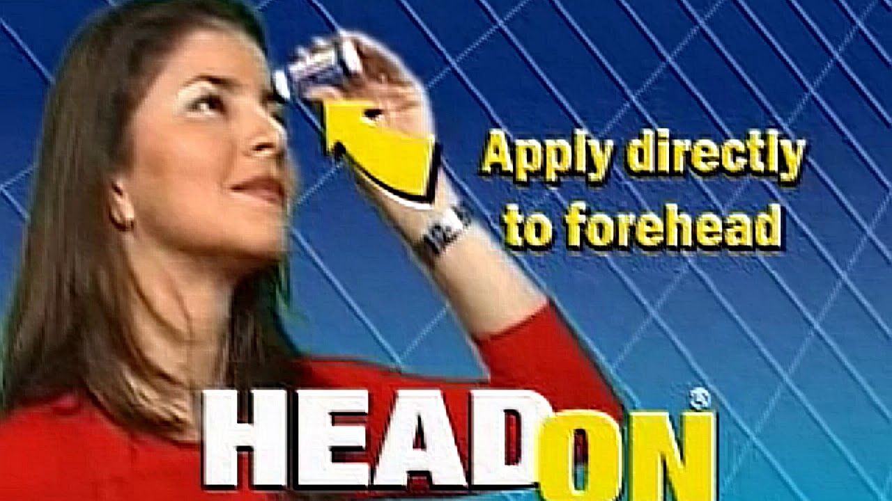 Head on apply directly to the forehead - YouTube