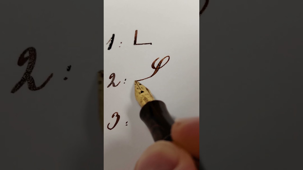 3 simple ways to write the letter L 