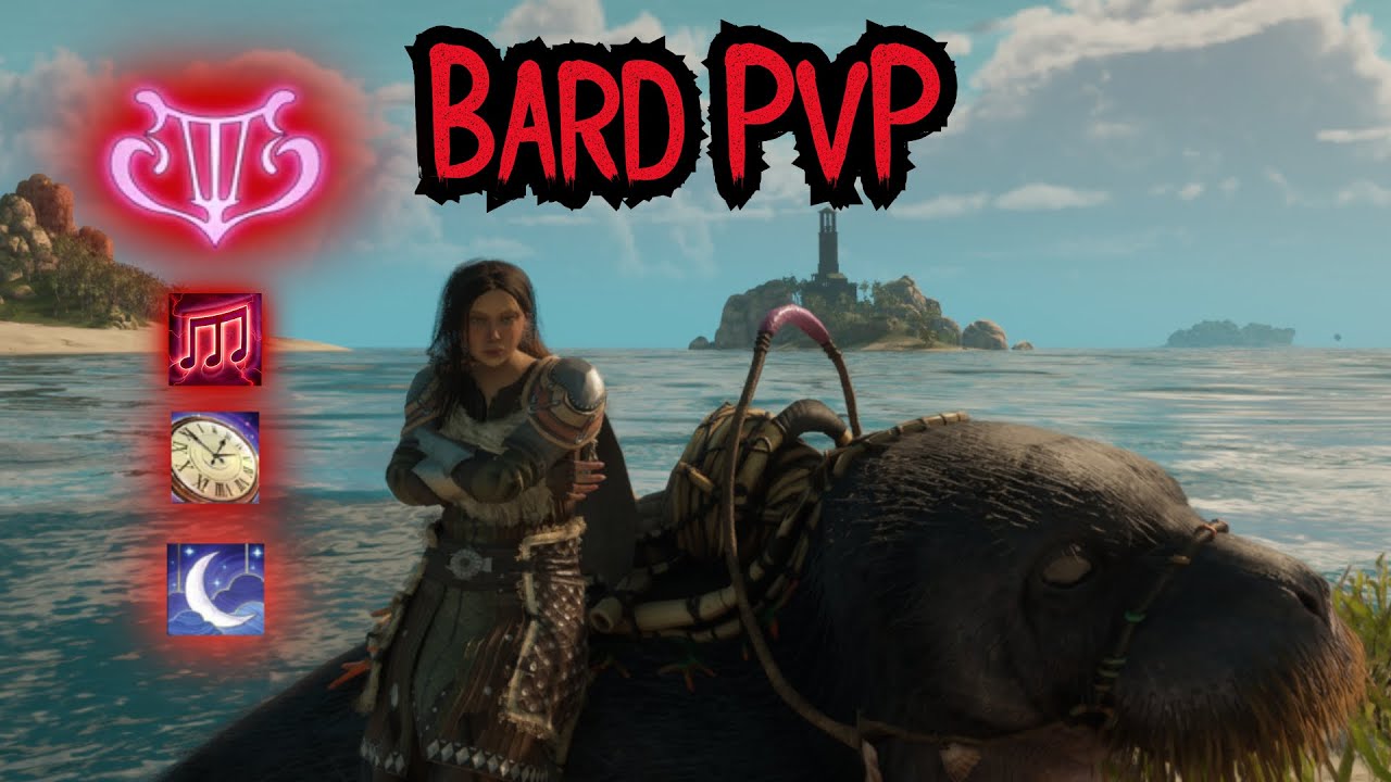 Ashes of Creation | Bard PvP | Small & Large Scale Battles | Item & Talent Tree Build