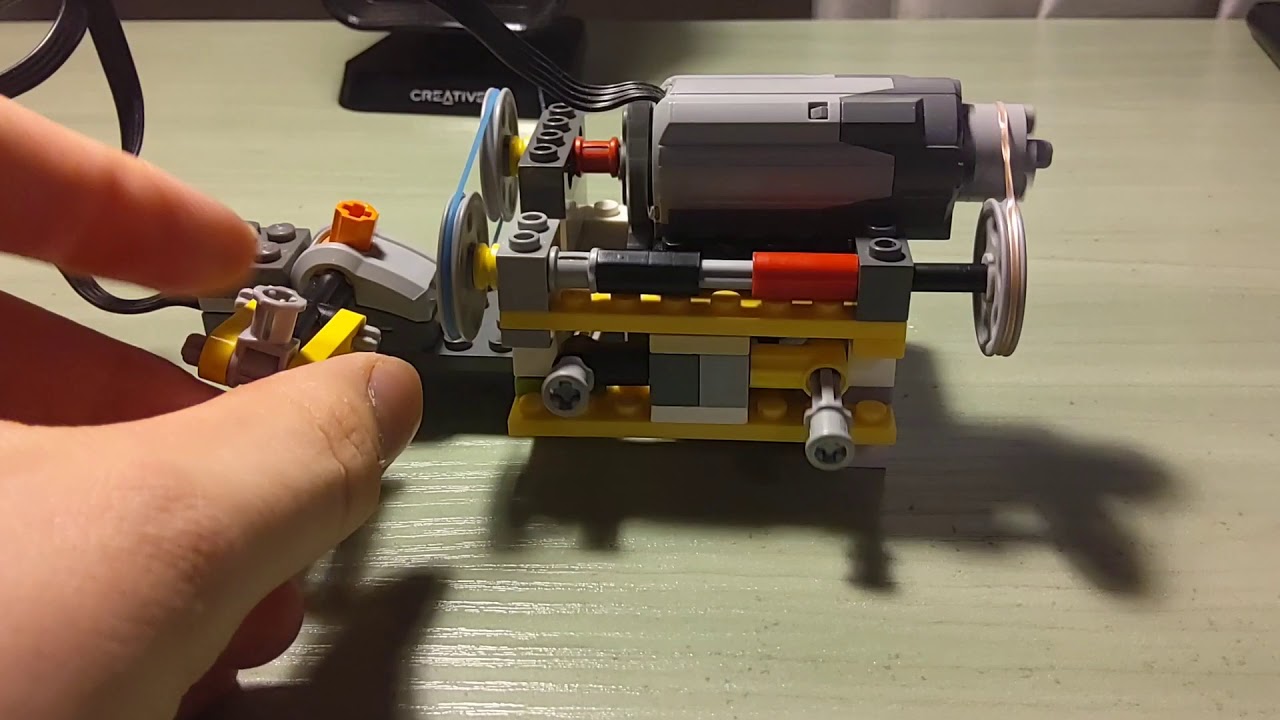 Двигатель поршневой lego