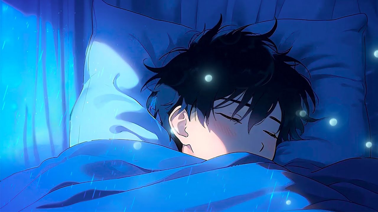 Победите бессонницу и засыпайте мгновенно — расслабляющая музыка со звуками дождя для успокоения ...