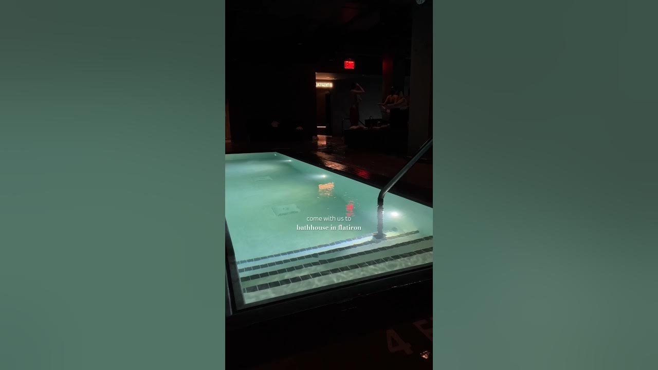 come with us to the new bathhouse that just opened up in flatiron! 