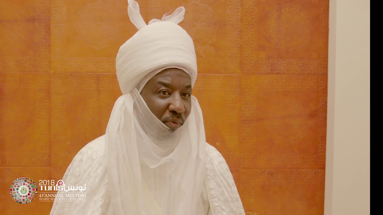 (NC) 43rd IsDB Annual Meeting - Emir Muhammadu Sanusi II Emir of Kano Nigeria